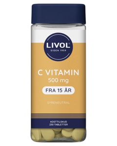 Livol C Vitamin 230 stk. Produktbild