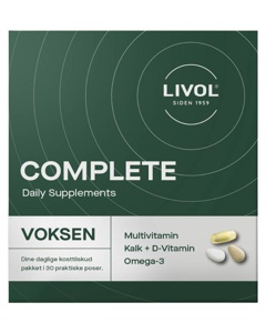 Livol Complete Voksen 30 stk. Produktbild
