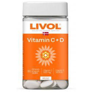 Livol Imuno Vitamiin C+D tabletid N60 toote pilt
