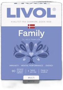 Livol Multi Family tabletid kogu perele N90 toote pilt