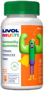 Livol Multi Immunity Vegan kummikarud N60 toote pilt