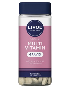 Livol Multivitamin Gravid 150 pcs produktbillede