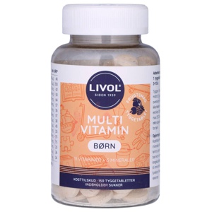 Livol Multivitamin Børn Frugtsmag produktbillede