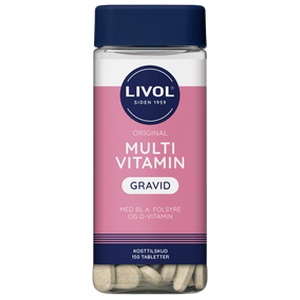 Livol Multivitamin Gravid - 150 tabl. produktbillede