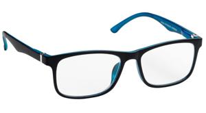 Lix Läsglasögon Stockholm Matt black/blue produkt bild