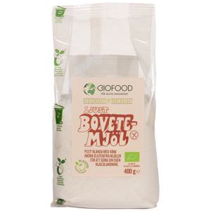 Biofood Bovetemjöl Ljust glutenfritt 400 g produkt bild