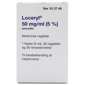 Loceryl 2care4 50 mg/ml 5% medicinsk neglelak - 5 ml. produktbillede