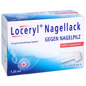 LOCERYL Nagellack gegen Nagelpilz DIREKT-Applikat. Produktbild