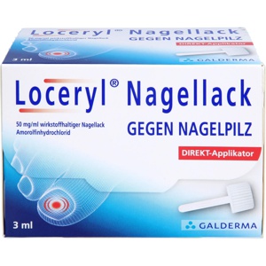 LOCERYL Nagellack gegen Nagelpilz DIREKT-Applikat. Produktbild