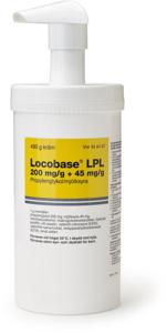 Locobase LPL, kräm 200 mg/g+45 mg/g, 490 g produkt bild