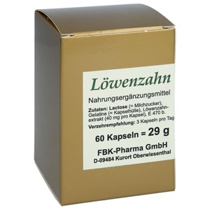 Loewenzahn Kapseln 60 Stück Produktbild