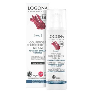 Logona Med Couperose Feuchtigkeitsserum Tag & Nacht, 30 ml Flaschen Produktbild