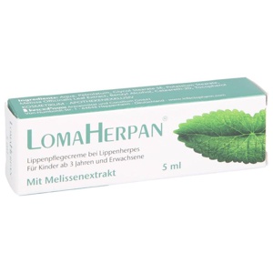 LOMAHERPAN Lippenpflegecreme mit Melissenextrakt Produktbild