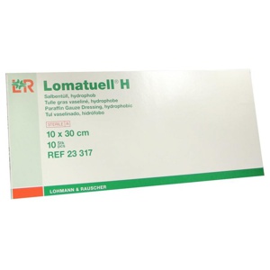 Lomatuell H SalbentÃ¼ll 10x30 cm st.23317 Produktbild