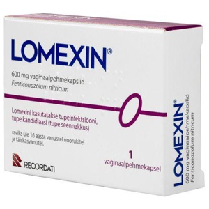 Lomexin vagin caps 600mg n1 toote pilt