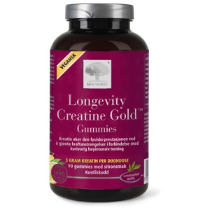 Longevity Creatine Gold™ Gummies 90 stk produktbilde