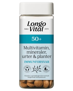 Longo Vital 50+ 180 stk. Produktbild