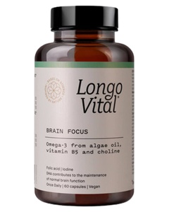 Longo Vital Brain Focus 60 stk. Produktbild