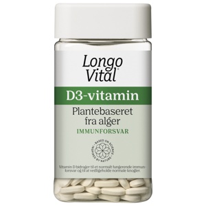 Longo Vital D-vitamin - 180 tabletter produktbillede