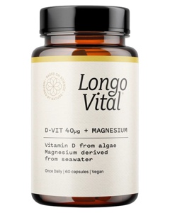 Longo Vital Daily Essentials D-vit & Magnesium 60 tabl produktbillede