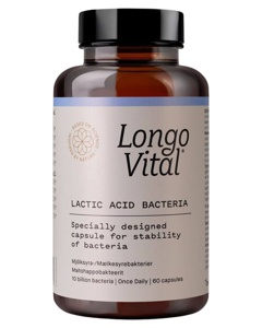 Longo Vital Lactic Acid Bacteria 60 stk. Produktbild