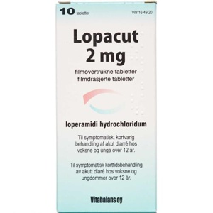 Lopacut 2 mg - 10 tabletter produktbillede