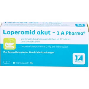 LOPERAMID akut-1A Pharma Hartkapseln Produktbild