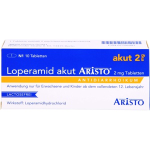 LOPERAMID-akut-Aristo-2-mg-Tabletten Produktbild