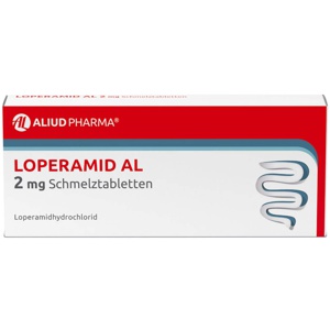 Loperamid AL akut bei akutem Durchfall Produktbild