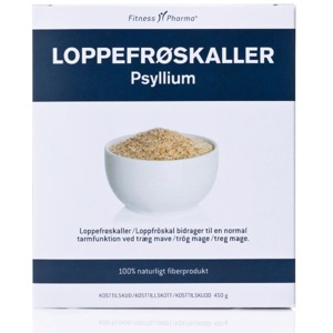 Fitness Pharma Loppefrøskaller Psyllium - 450 g. produktbillede