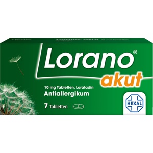 LORANO akut Tabletten Produktbild