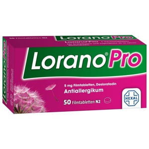 LORANOPRO 5 mg Filmtabletten Produktbild