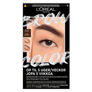 Loreal Paris Brow Color Semi-Permanent Eyebrow Color 3.0 Dark Brunette produktbilde