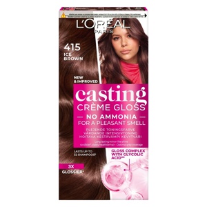 Loreal Paris Casting Crème Gloss 415 Ice Brown produktbilde