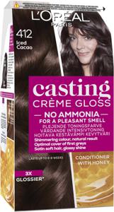 L'Oréal Paris Casting Crème Gloss Semi-Permanent Hårfärg 412 Iced Coco produkt bild