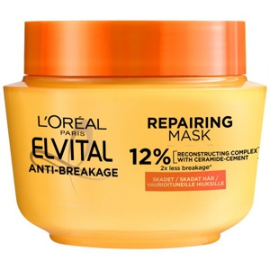 Loreal Paris Elvital Anti-Breakage Hair Mask 300 ml produktbilde
