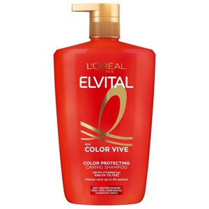 Loreal Paris Elvital Color Vive Shampoo 1000 ml produktbilde