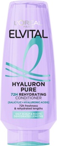 Loreal Paris Elvital Hyaluron Pure Conditioner 200 ml produktbilde