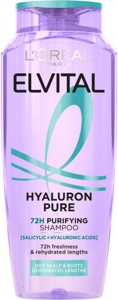 Loreal Paris Elvital Hyaluron Pure Shampoo 250 ml produktbilde