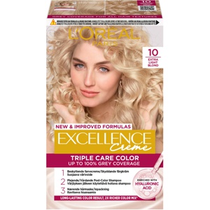 L'Oréal Paris Excellence Crème 10 Extra Ljusblond 1 pcs produktbillede