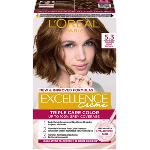 L'Oréal Paris Excellence Crème 5.3 Ljus Guldbrun 1 pcs produktbillede