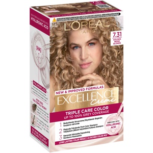L'Oréal Paris Excellence Creme 7.31 Golden Beige Blonde produktbillede