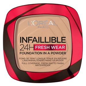 Loreal Paris Infaillible 24H Fresh Wear Foundation in a Powder 120 Warm Undertone produktbilde