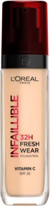 Loreal Paris Infaillible 32H Fresh Wear Foundation 100 Warm Undertone produktbilde