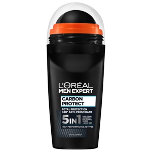 L'Oréal Paris Men Expert Carbon Protect Total Protection 48H Antiperspirant Roll-On 50 ml produktbilde