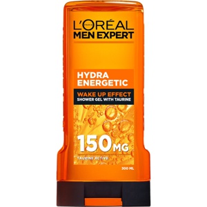 L'Oréal Paris Men Expert Shower Gel Hydra Energetic Wake Up Effect with Taurine 300 ml produktbillede