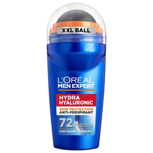 L'Oréal Paris Men Expert Hydra Hyaluronic Deodorant Roll On For Normal Skin 50 ml produktbillede