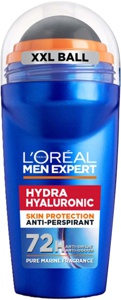 Loreal Paris Men Expert Hydra Hyaluronic Deodorant Roll On 50 ml produktbilde