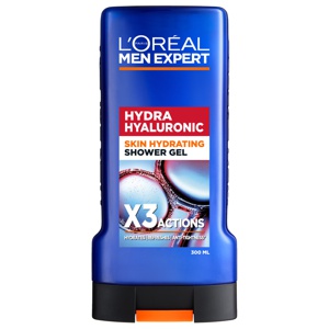 L'Oréal Paris Men Expert Hydra Hyaluronic Shower Gel For Normal Skin 300 ml produktbillede