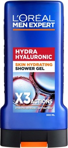 Loreal Paris Men Expert Hydra Hyaluronic Shower Gel 300 ml produktbilde